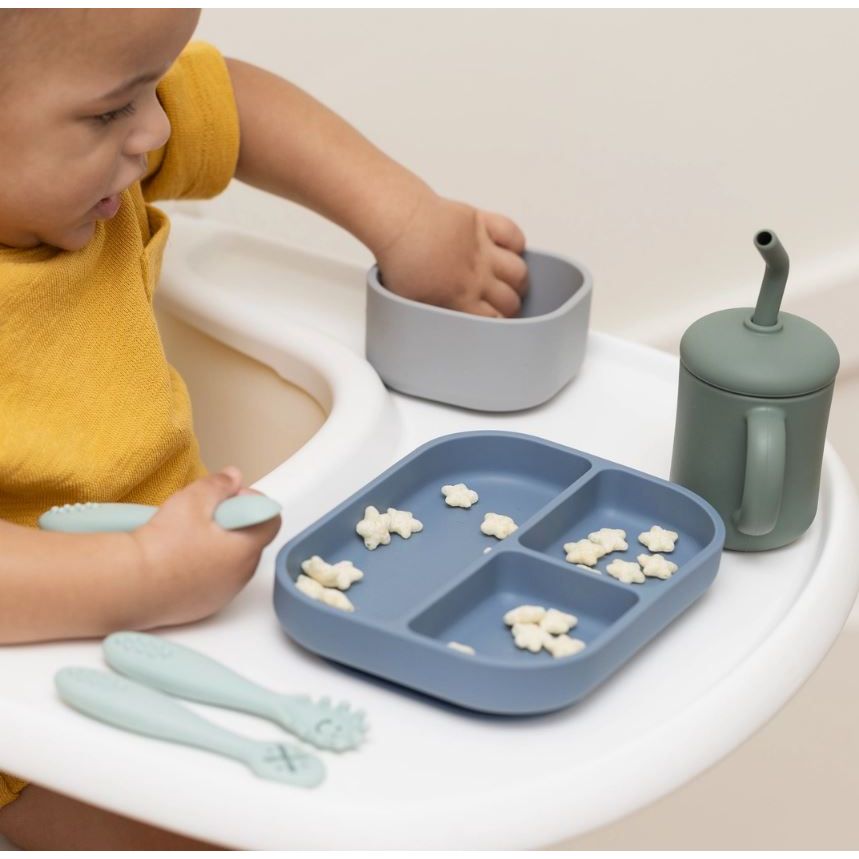 Bella Tunno Learn to Eat Beginner Bundle - Ocean Tide - Kid's Stuff Superstore