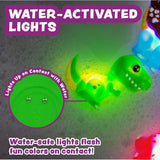 Dinosaur Light Up Bath Toys