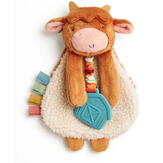 Itzy Ritzy Itzy Lovey - Highland Cow - Kid's Stuff Superstore
