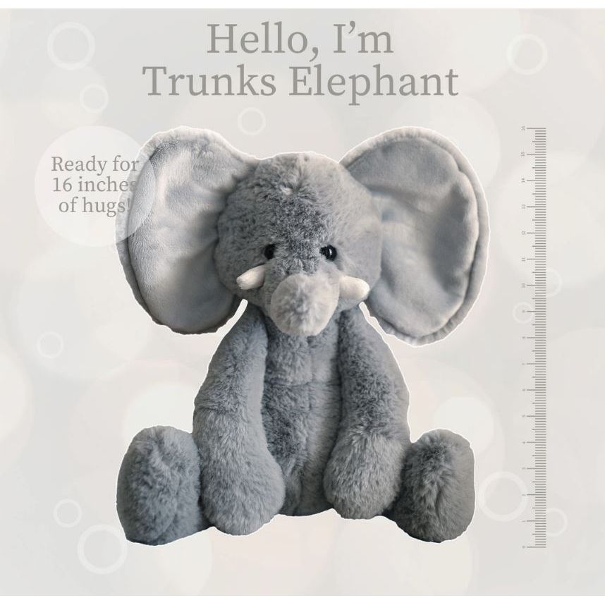 World's Softest Lushees - Elephant Plushie - Kid's Stuff Superstore