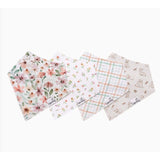 Copper Pearl Baby Bandana Bibs 4 Pack