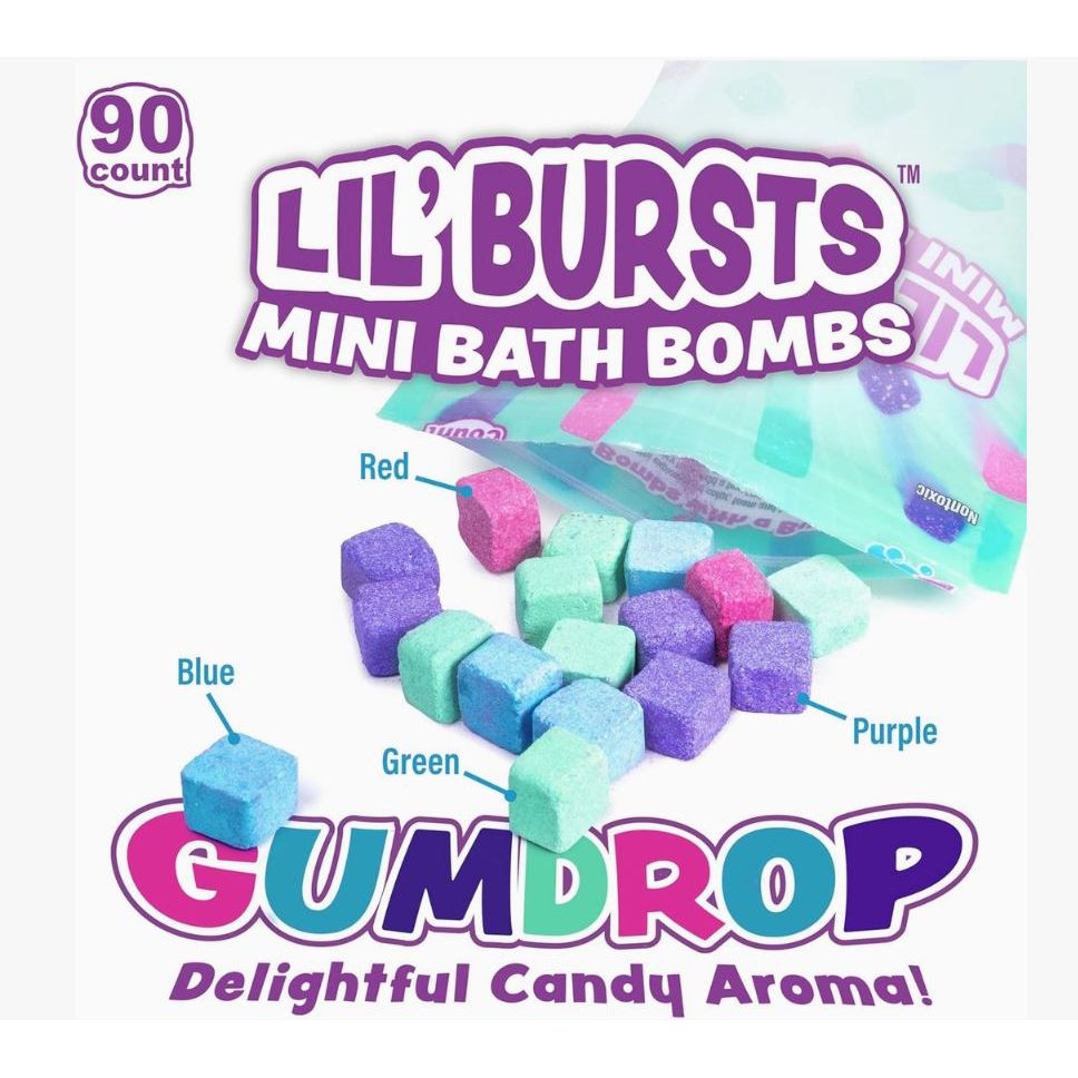 Lil' Burst Mini Bath Bombs, Gumdrop