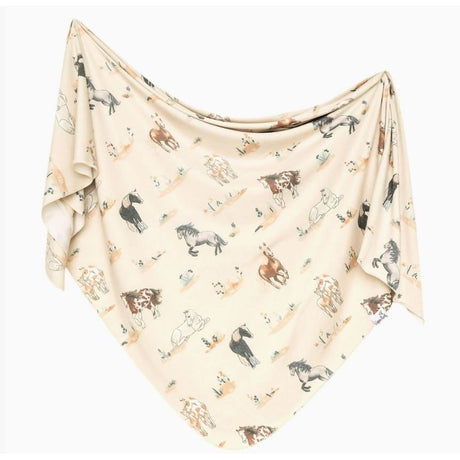 Copper Pearl Swaddle Blanket