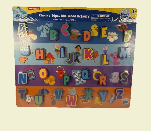 Blues Clues Wooden ABC Activity Puzzle