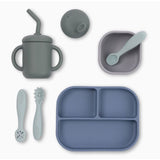 Bella Tunno Learn to Eat Beginner Bundle - Ocean Tide - Kid's Stuff Superstore