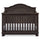 Delta Asher Convertible Crib with Toddler Rail and Double Dresser with Changing Tray - Rustic Gray - Kid's Stuff Superstore