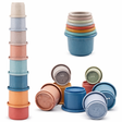 Rainbow Stacking Cups Set - Kid's Stuff Superstore