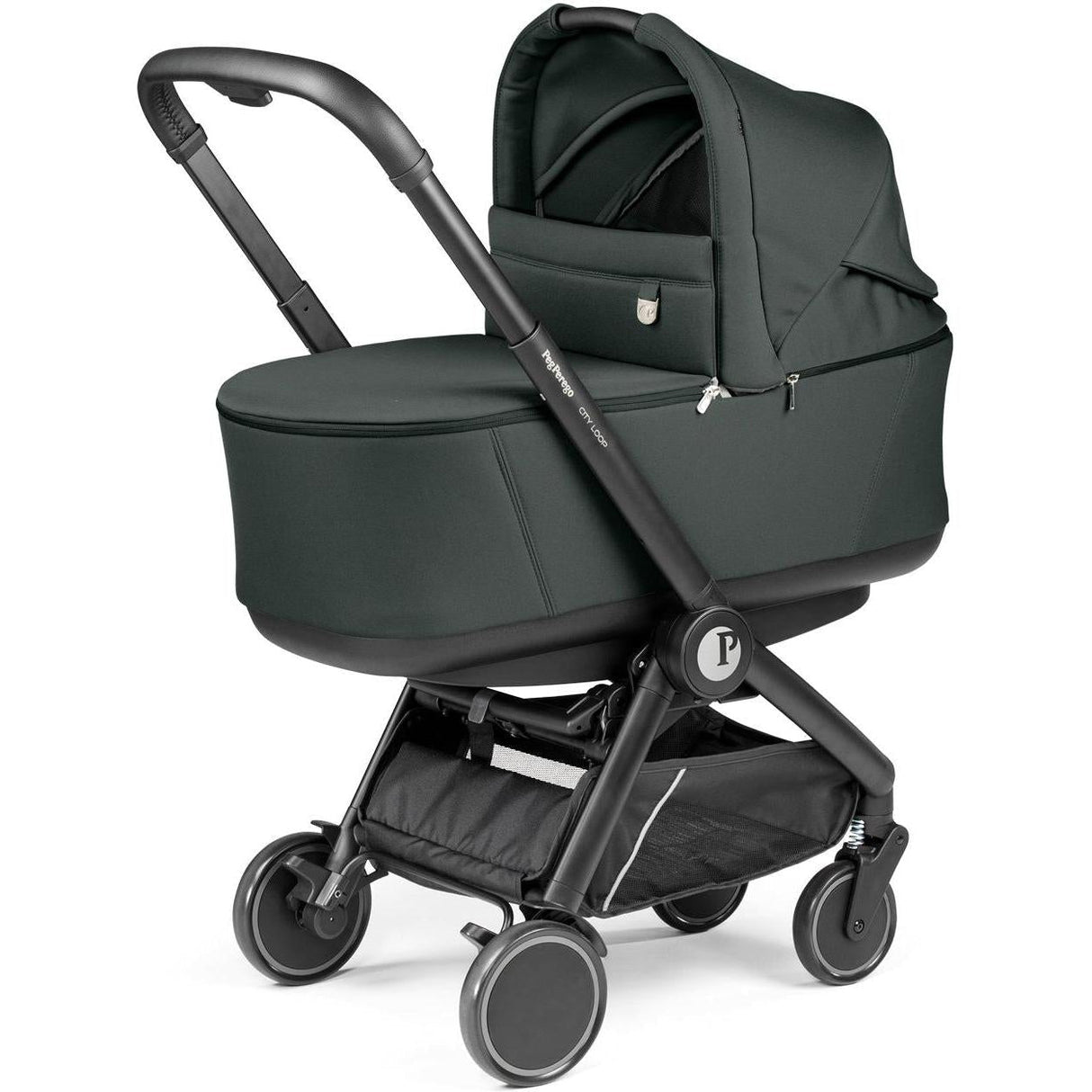 Peg Perego City Loop Pop-Up Bassinet + Stand - Kid's Stuff Superstore