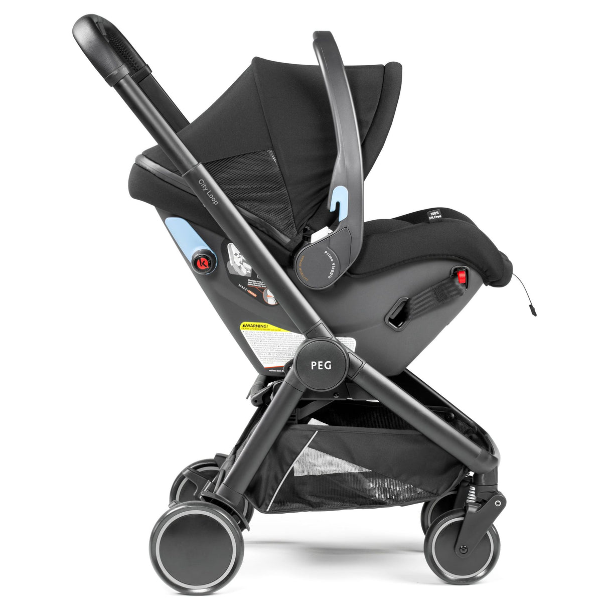 PEG City Loop Chassis + Urban Mobility Infant Car Seat Combo - Kid's Stuff Superstore