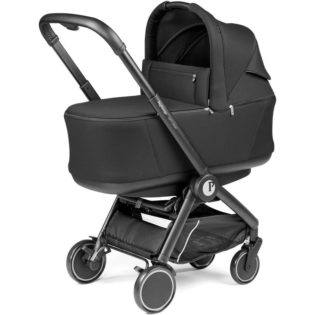 Peg Perego City Loop Pop-Up Bassinet + Stand - Kid's Stuff Superstore