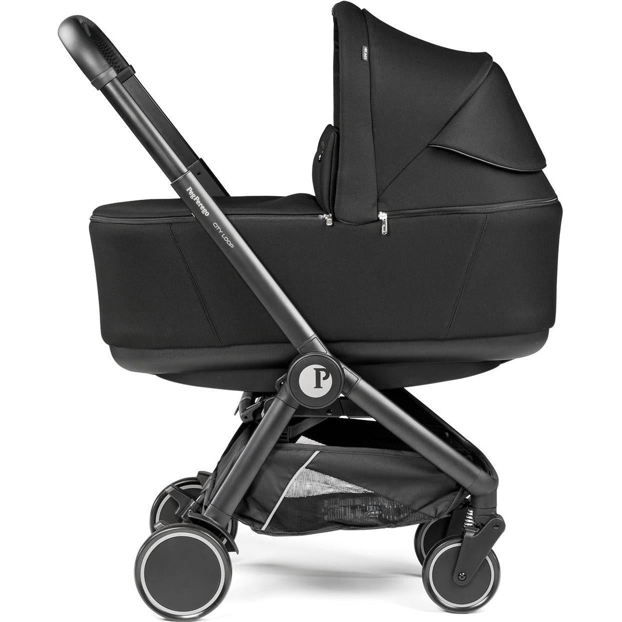 Peg Perego City Loop Pop-Up Bassinet + Stand - Kid's Stuff Superstore