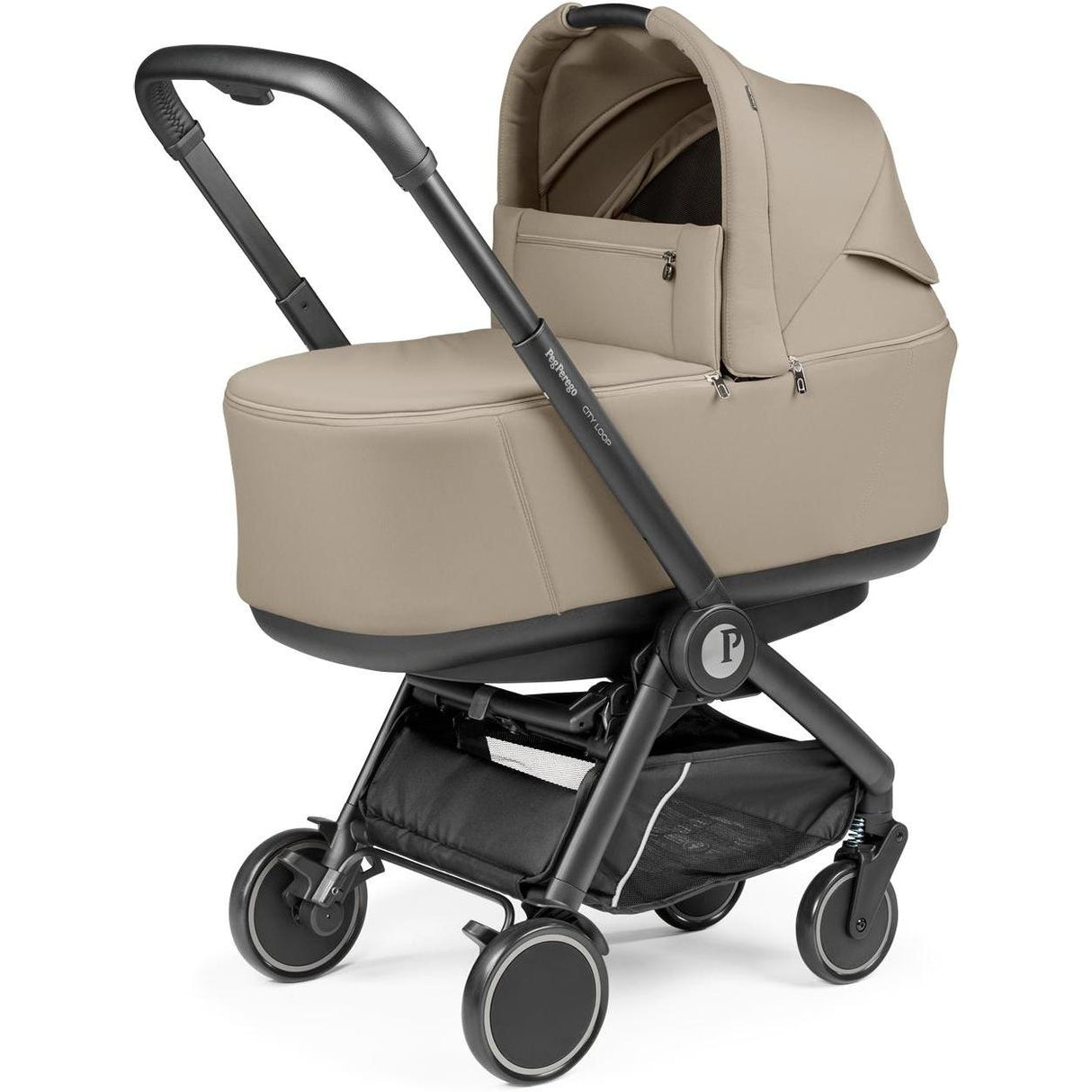 Peg Perego City Loop Pop-Up Bassinet + Stand - Kid's Stuff Superstore