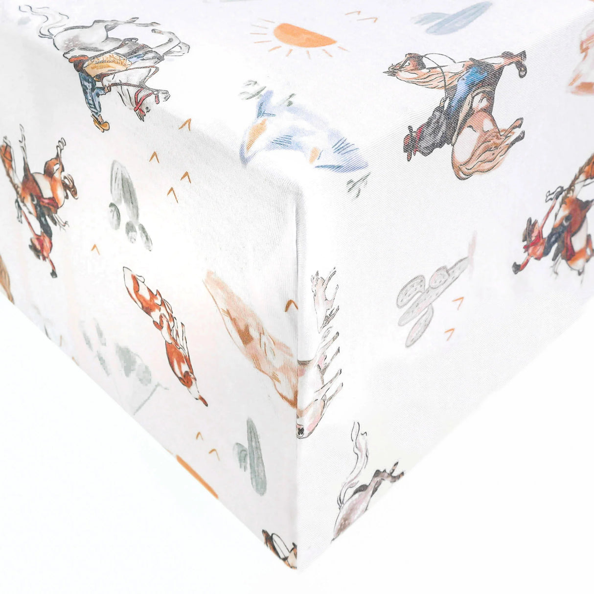 Copper Pearl Fitted Crib Sheet - Boone - Kid's Stuff Superstore