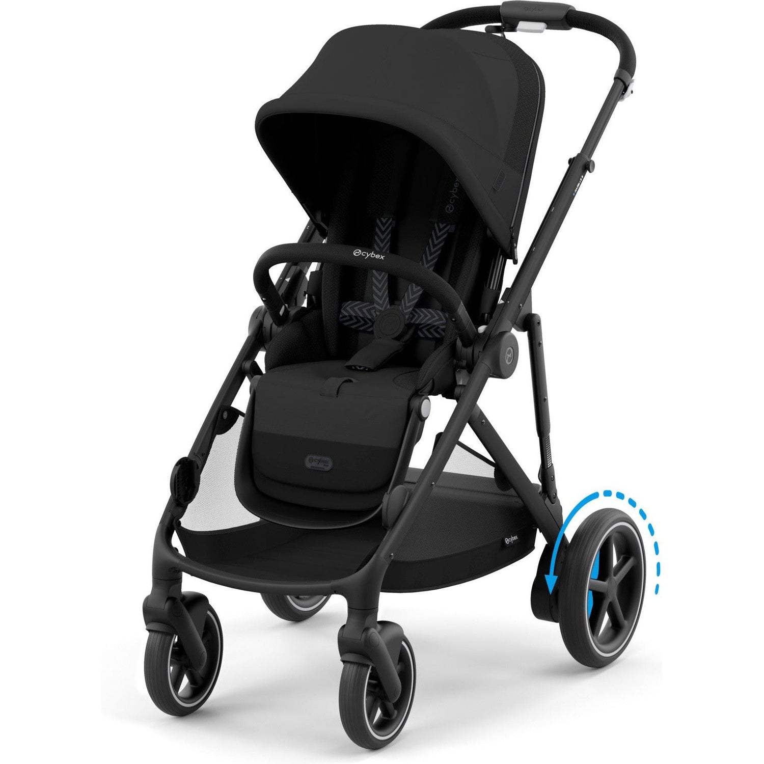 cybex precios Cybex e-Gazelle S Electronic Assist Single-to-Double Stroller – Kid's Stuff Superstore