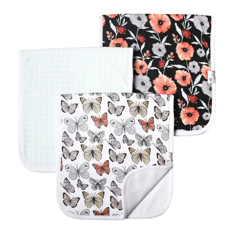 Copper Pearl Premium Baby Burp Cloths 3-Pack