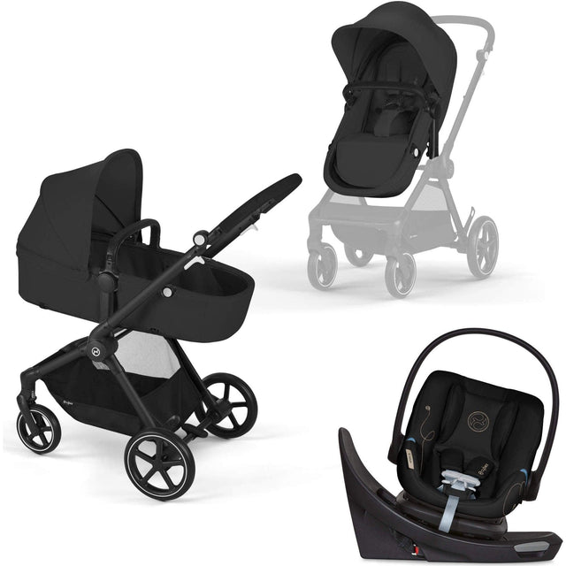 Cybex EOS Stroller + Aton G Swivel Infant Car Seat with Sensorsafe Travel System - Kid's Stuff Superstore