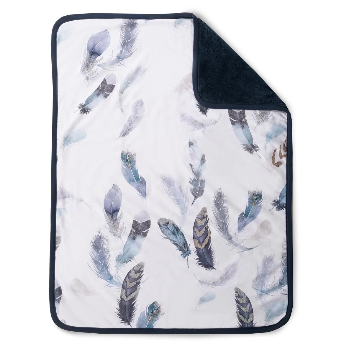 Oilo Jersey Cuddle Blanket - Feathery - Kid's Stuff Superstore