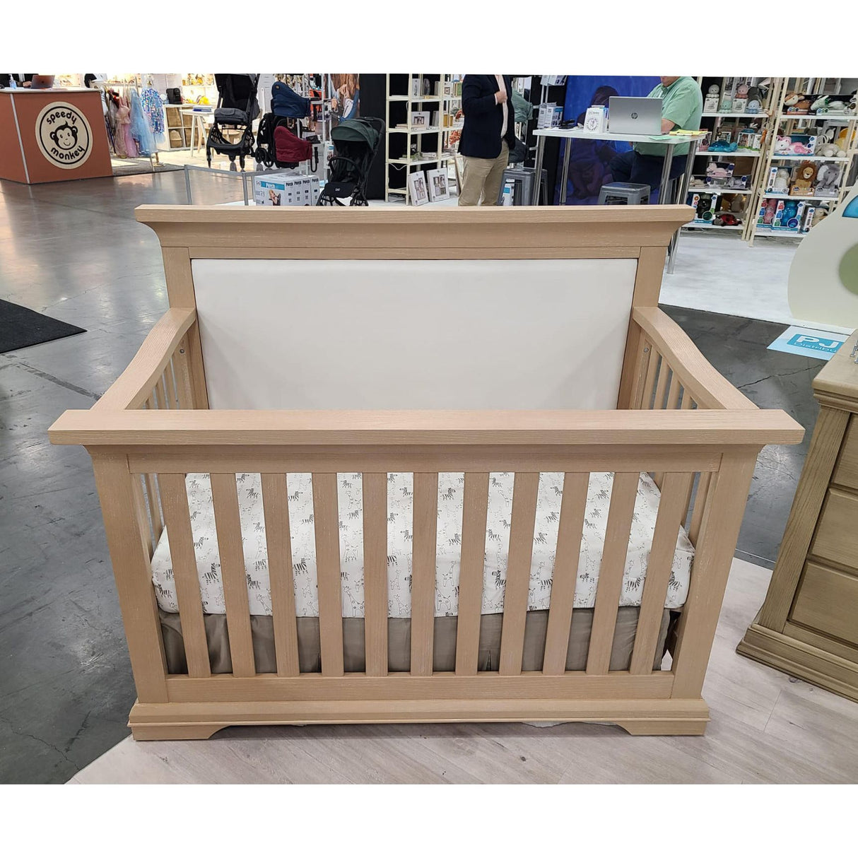 Pali Genova Forever Crib with Decor Base - Kid's Stuff Superstore