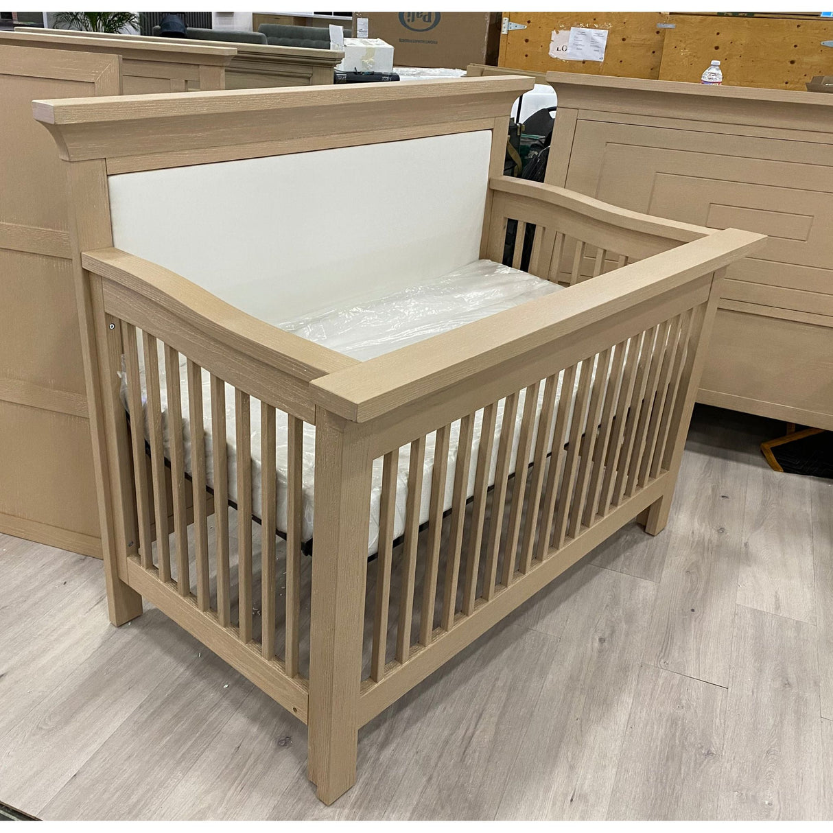 Pali Genova Forever Crib with Straight Leg - Kid's Stuff Superstore