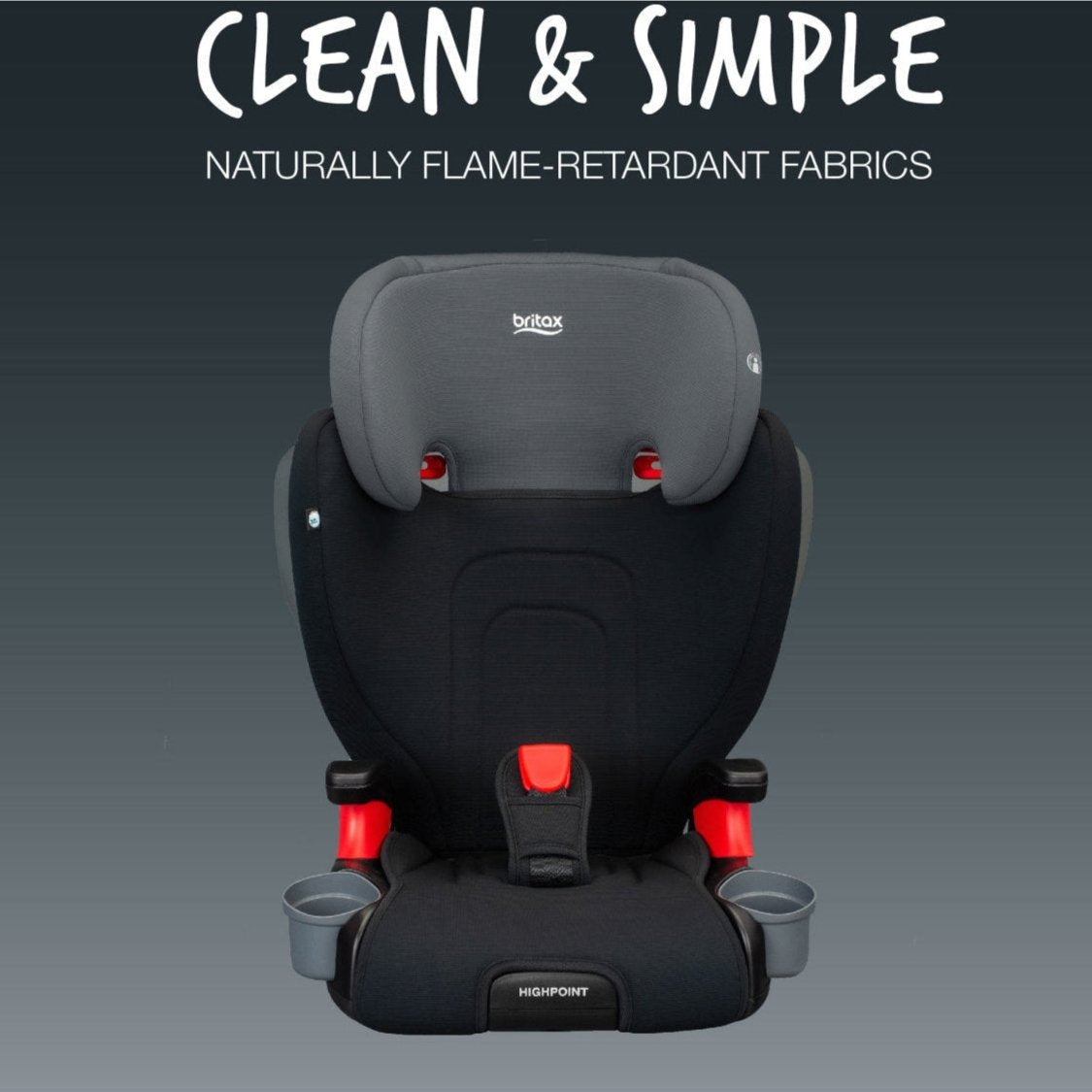 Britax Highpoint Backless Belt-Positioning Booster Seat with Safewash - Kid's Stuff Superstore
