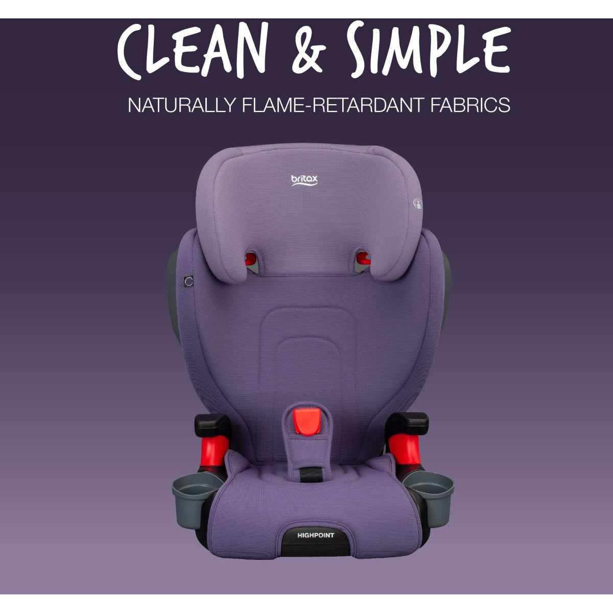 Britax Highpoint Backless Belt-Positioning Booster Seat with Safewash - Kid's Stuff Superstore