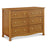 DaVinci Kalani 6-Drawer Double Wide Dresser - Chestnut - Kid's Stuff Superstore