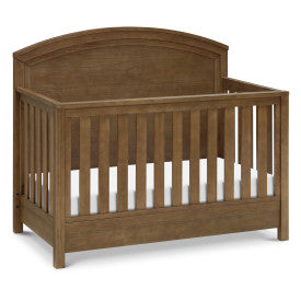 Monogram by Namesake Hemsted 4-in-1 Convertible Crib - Walnut Driftwood - Kid's Stuff Superstore