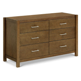 Monogram by Namesake Hemsted 6-Drawer Assembled Dresser - Walnut Driftwood - Kid's Stuff Superstore