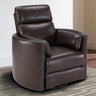 Brixy Venice Power Recliner - Brown Leather - Kid's Stuff Superstore