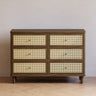Namesake Marin with Cane 6 Drawer Assembled Dresser - Kid's Stuff Superstore