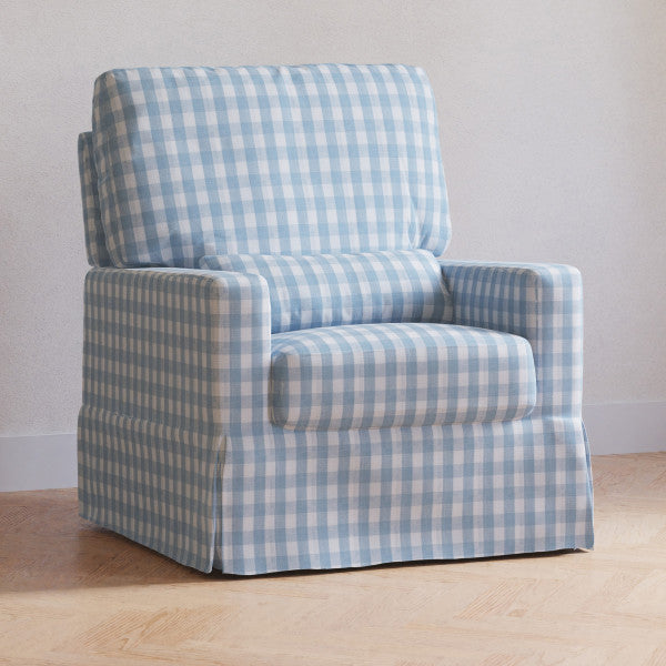 Namesake Crawford Pillowback Comfort Swivel Glider
