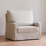 Namesake Crawford Chair and a Half Pillowback Swivel Glider