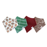 Copper Pearl Baby Bandana Bibs 4 Pack