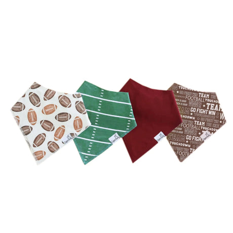 Copper Pearl Baby Bandana Bibs 4 Pack