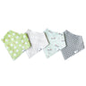 Copper Pearl Baby Bandana Bibs 4 Pack