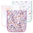 Copper Pearl Premium Baby Burp Cloths 3-Pack - Flora - Kid's Stuff Superstore