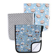 Copper Pearl Premium Baby Burp Cloths 3-Pack - Bridger - Kid's Stuff Superstore