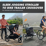 Baby Jogger City Prix Jogging Stroller - Ambition Black