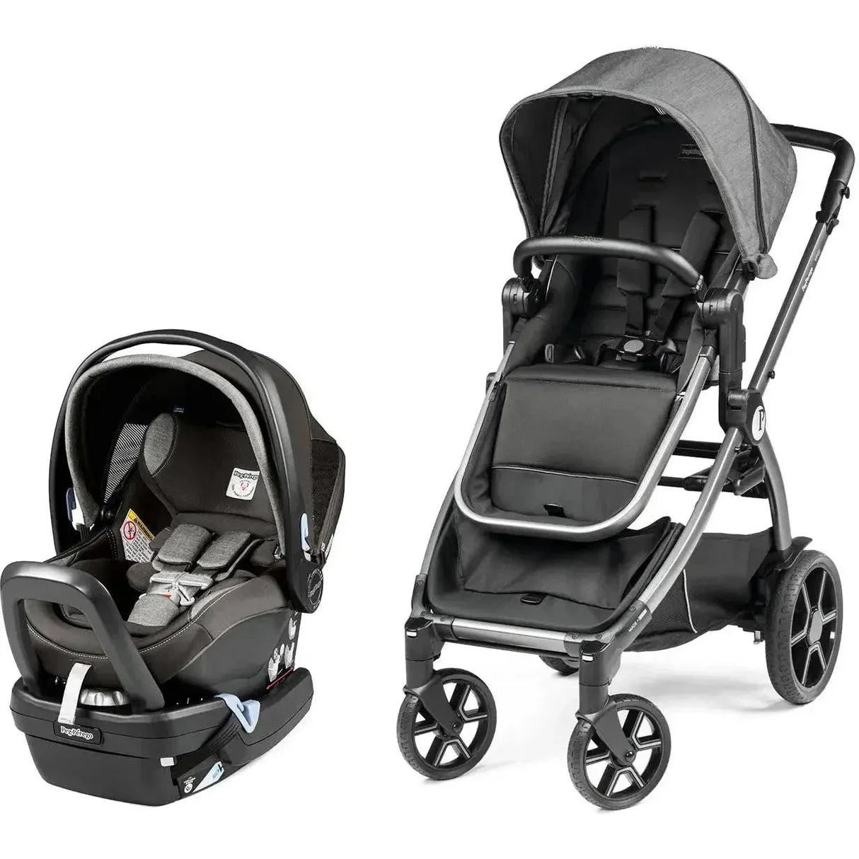 Peg Perego YPSI Stroller + Primo Viaggio Nido Car Seat Travel System