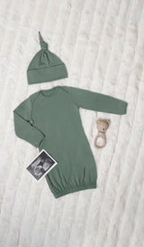 Everly Grey 5 Pc Matching Set - Basil