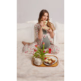 Everly Grey 5 Pc Matching Set - Honey Bloom