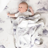 Oilo Jersey Cuddle Blanket - Mountains - Kid's Stuff Superstore