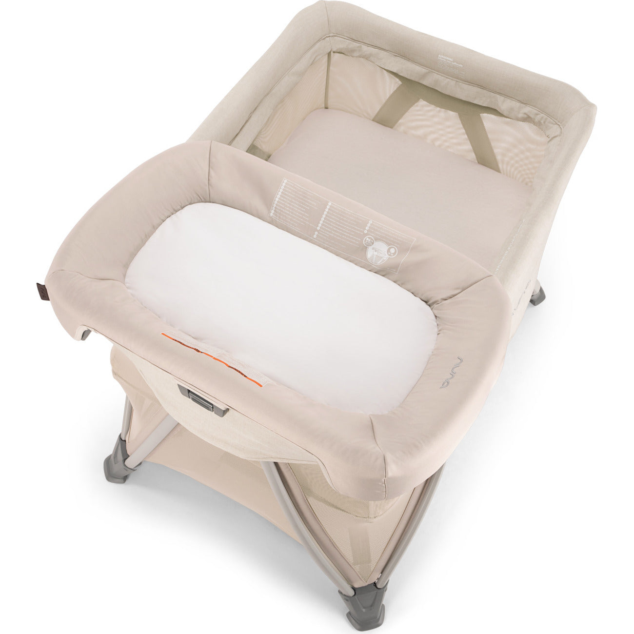 Nuna SENA Aire Playard with Zip-Off Bassinet + Changer - Kid's Stuff Superstore
