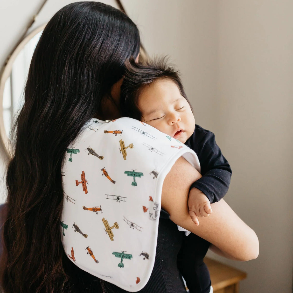 Copper Pearl Premium Baby Burp Cloths 3-Pack - Ace - Kid's Stuff Superstore