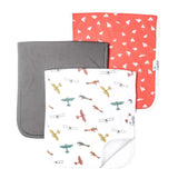 Copper Pearl Premium Baby Burp Cloths 3-Pack