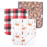 Copper Pearl Premium Baby Burp Cloths 3-Pack