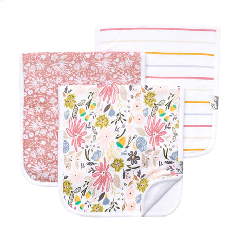 Copper Pearl Premium Baby Burp Cloths 3-Pack