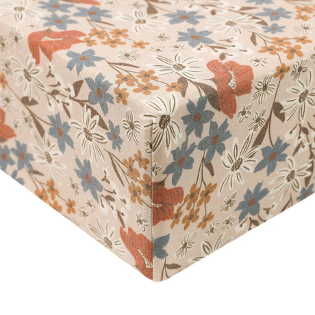 Copper Pearl Fitted Crib Sheet - Eden - Kid's Stuff Superstore