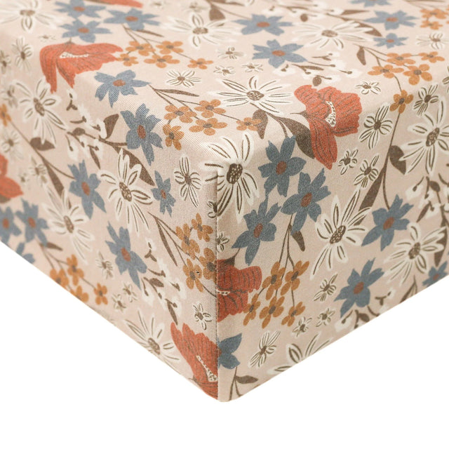 Copper Pearl Fitted Crib Sheet - Eden - Kid's Stuff Superstore