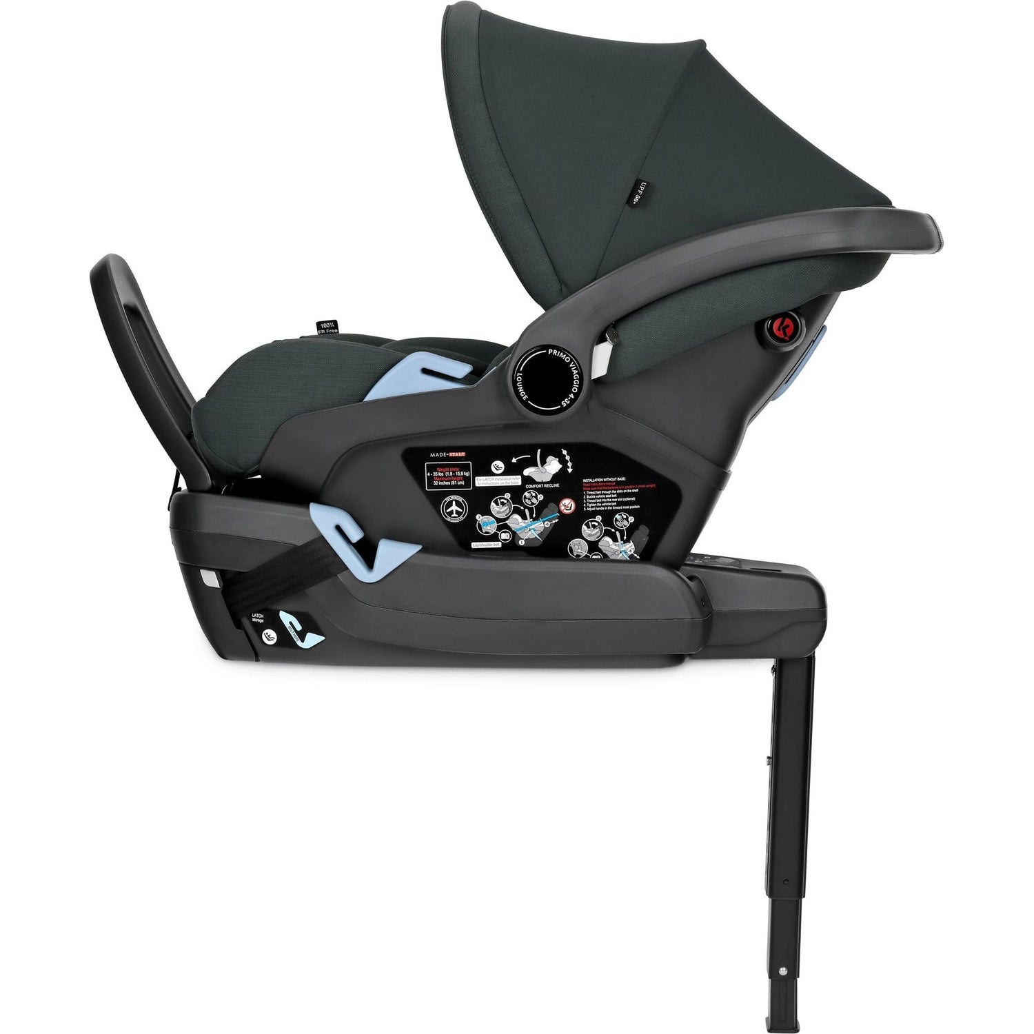 PEG Primo Viaggio Lounge Infant Car Seat + Load Leg Base - Kid's Stuff Superstore